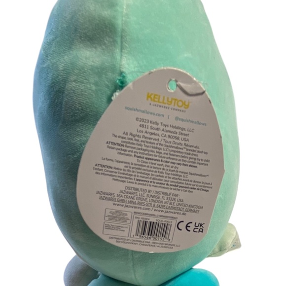 Squishmallows Olga the Octopus Plush 8” Mint Green 2020 Release Kellytoy NWT - Picture 9 of 10